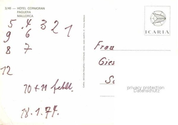 Paguera Mallorca Islas Baleares Hotel Cormoran Swimming Pool – Bild 2