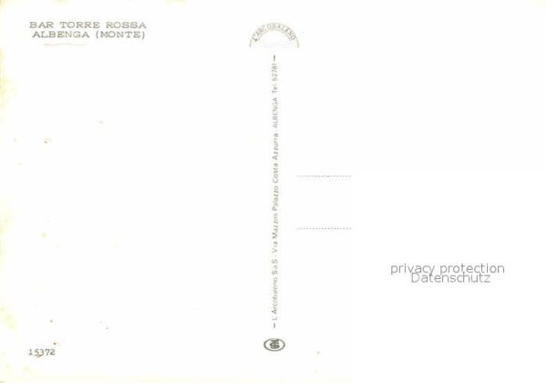 Albenga Bar Torre Rossa Meerblick – Bild 2