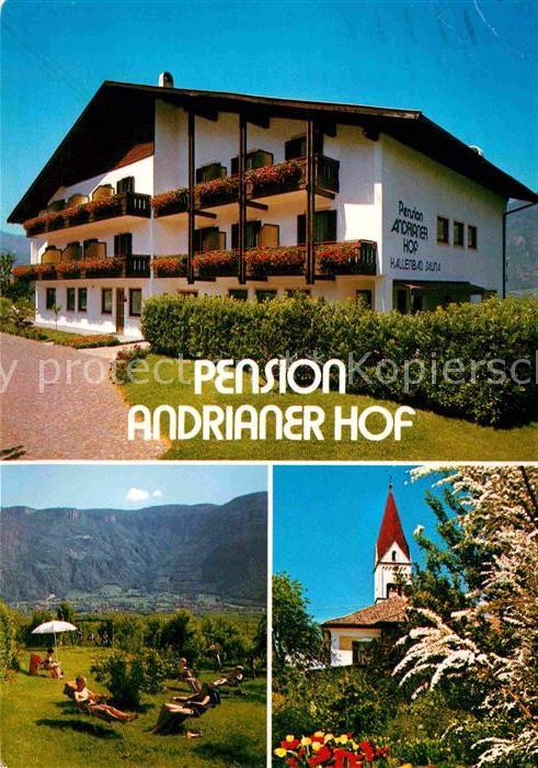 Andrian Pension Andrianer Hof Liegewiese Kirche