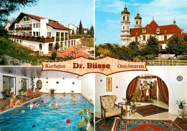 Ottobeuren Kurheim Dr Büsse Hallenbad Kirche