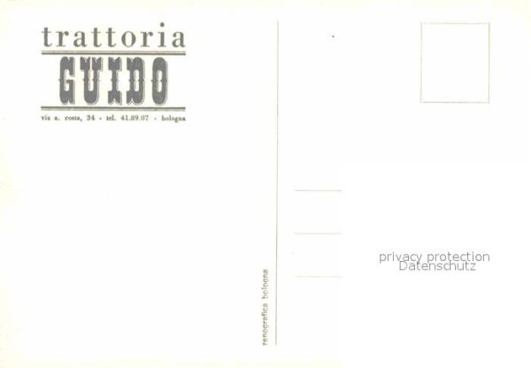 Bologna Trattoria Guido – Bild 2