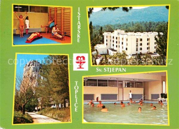 Istarske Istarska Toplice Hotel Mirna Gymnastikraum Hallenbad Fel