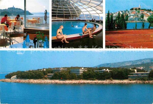 Primosten Hoteli Adriatic Swimming Pool Tennis St
