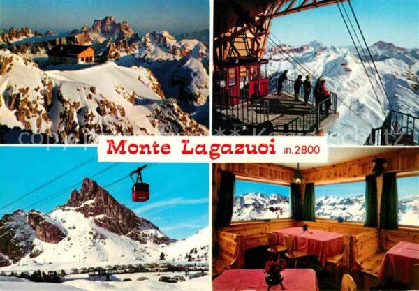 Passo Falzarego Monte Lagazuoi Dolomiti Bergbahn Bergre