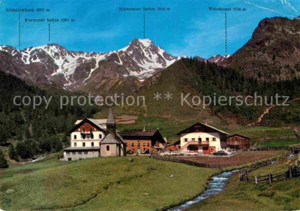 Schnalstal Gasthof Kurzras Albergo Maso Corto Val