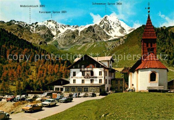 Schnalstal Sporthotel Kurzras Kapelle Val Senales