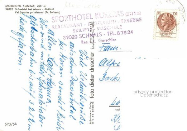 Schnalstal Sporthotel Kurzras Val Senales Bergbahn – Bild 2