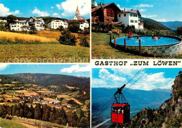 Moelten Suedtirol Gasthof Zum Löwen Panorama Bergbahn