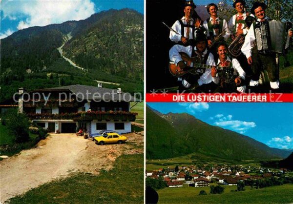 Muehlen Taufers Haus Tirol Musikkapelle Die lustigen Ta