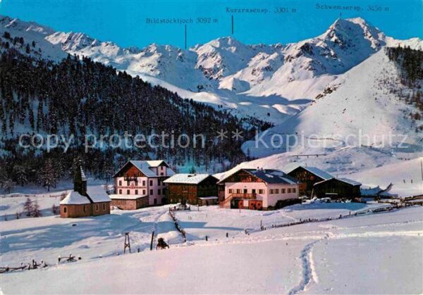 Schnals Bozen Suedtirol Sporthotel Kurzras Winterpanorama Schna