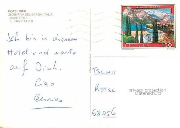 Riva del Garda Hotel Pier am Gardasee Fliegeraufnahme – Bild 2