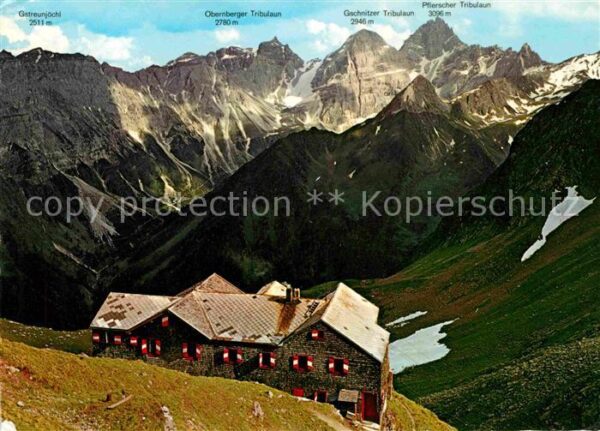 Innsbruckerhuette Berghaus Stubaier Alpen