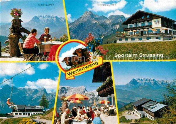 Werfenweng Gasthof Restaurant Sportalm Strussing K