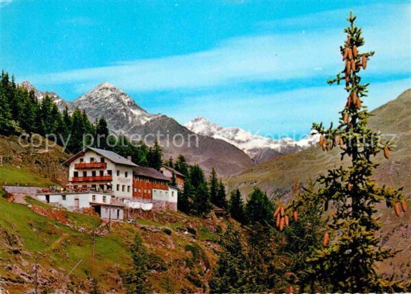 Soelden Oetztal Gaislachalm Berghaus Ötztaler Alpen