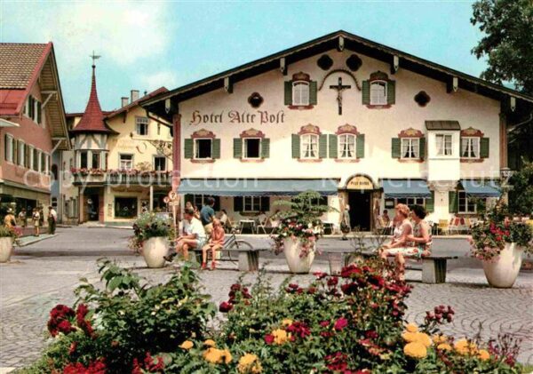 Oberammergau Hotel Alte Post Dorfplatz Passionsspiel