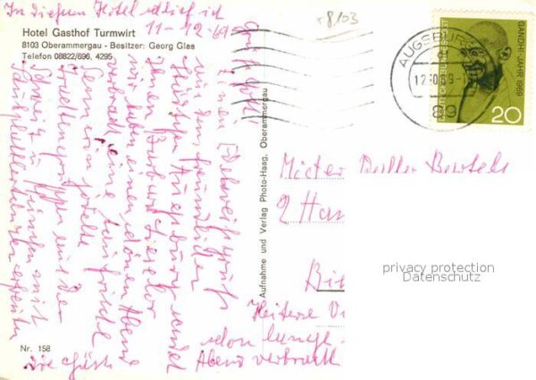 Oberammergau Hotel Gasthof Turmwirt – Bild 2