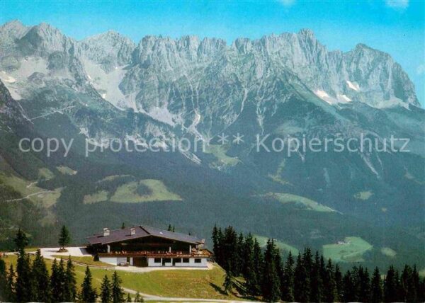 Scheffau Wilden Kaiser Bergrestaurant Brandstadel an der Bergb