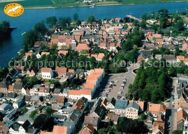 Friedrichstadt Eider Fliegeraufnahme