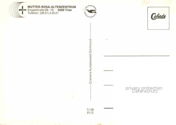 Trier Mutter Rosa Altenzentrum Eingangshalle – Bild 2