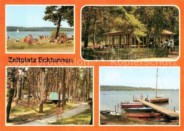 Waren Mueritz Zeltplatz Ecktannen Camping Mecklenburg