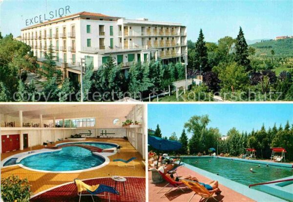 Abano Terme Hotel Terme Excelsior piscine termali T