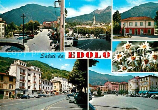Edolo Teilansichten Hotel dei Larici Edelweis