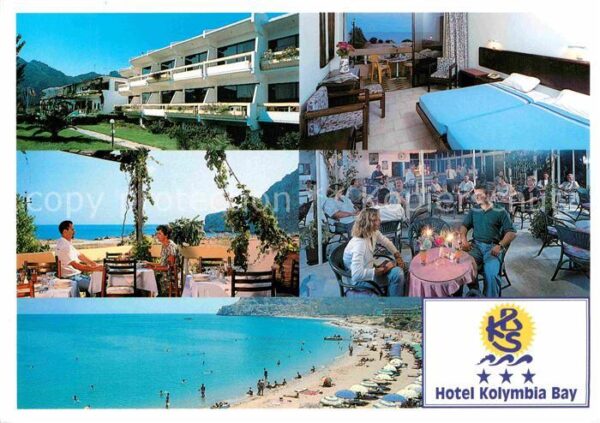 Kolymbia Hotel Kolymbia Bay Restaurant Swimming