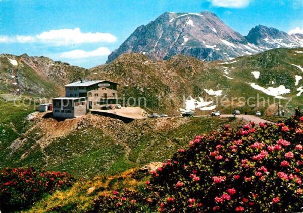 Penserjoch Passo di Pennes Passo Pennes Alpenrosenhof Gebirgspass