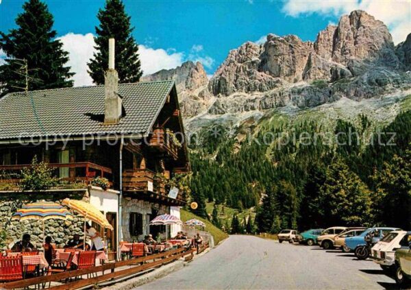 Welschnofen Suedtirol Herberge Tscheiner Nigerstrasse Karerpa