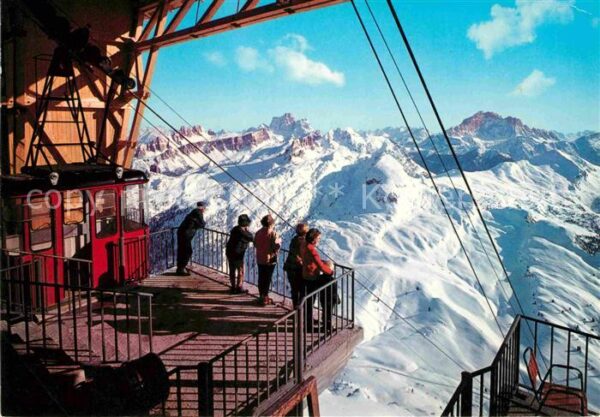 Passo Falzarego Panorama dalla Funivia del Lagazuoi ver