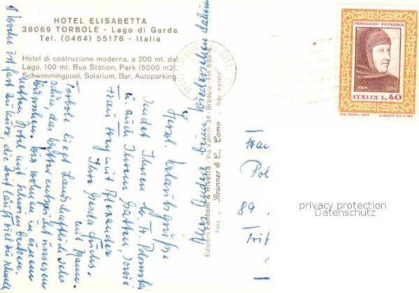 Torbole Lago di Garda Hotel Elisabetta Gardasee – Bild 2