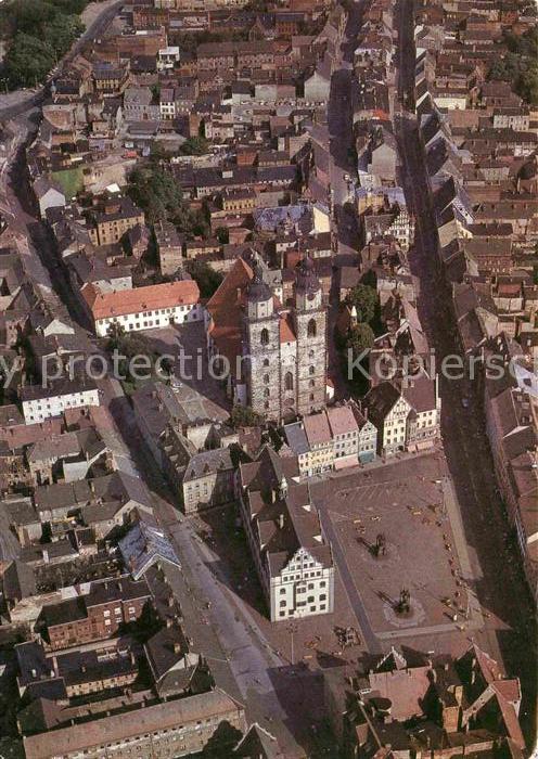 Wittenberg Lutherstadt Aerofoto DDR Luftbildserie der Interflu