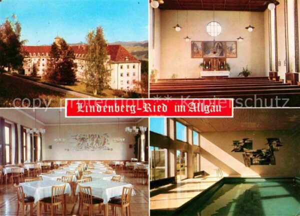 Ried Lindenberg Allgaeu Kurklinik Speisesaal Hallenbad
