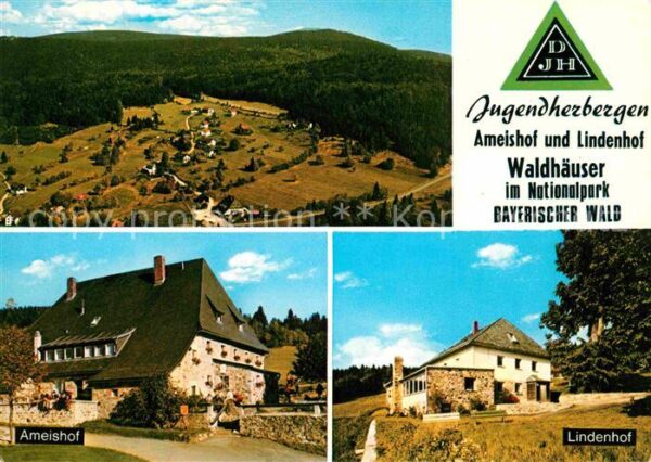 Waldhaeuser Neuschoenau Panorama Nationalpark Bayerischer Wald