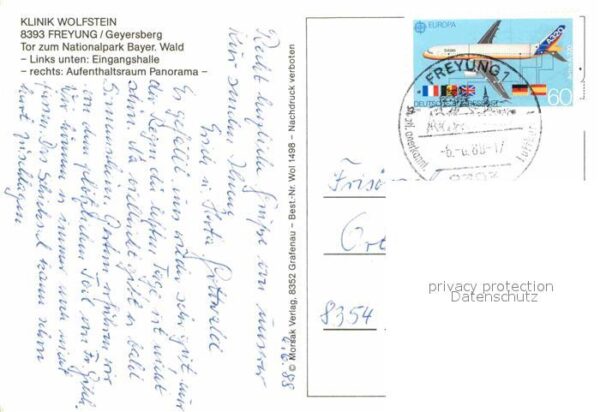 Geyersberg Wald Klinik Wolfstein Halle Aufenthaltsraum – Bild 2