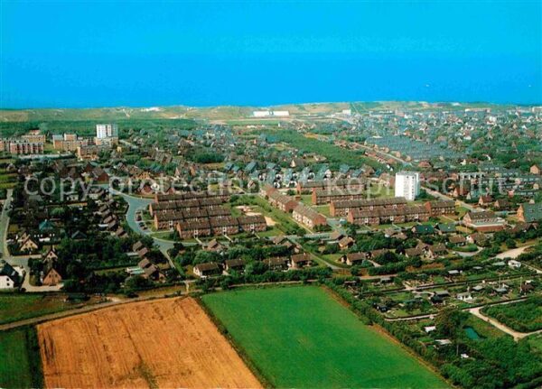 Westerland Sylt Südliche Stadtteil Nordseeheilbad Flieg