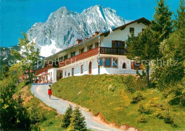 St Anton Kranzberg Berghotel Restaurant gegen Wettersteins