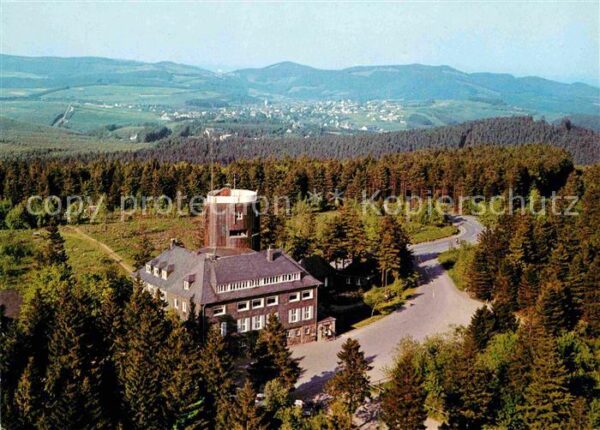 Winterberg Hochsauerland Gaststätte Kahler Asten Fliegeraufnahme