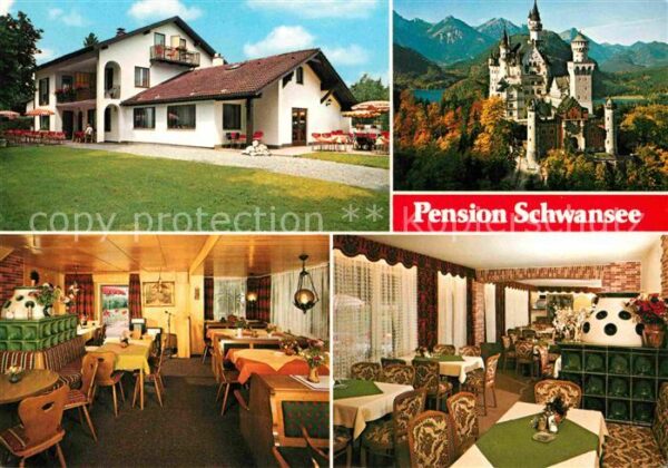 Alterschrofen Pension Schwansee Cafe Restaurant Schlo