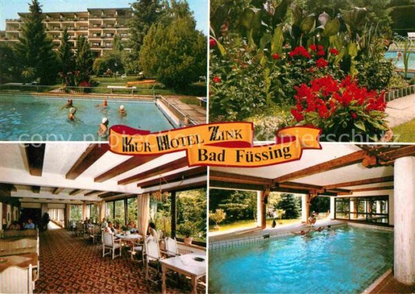 Bad Fuessing Kurhotel Zink Thermalbad Hallenbad
