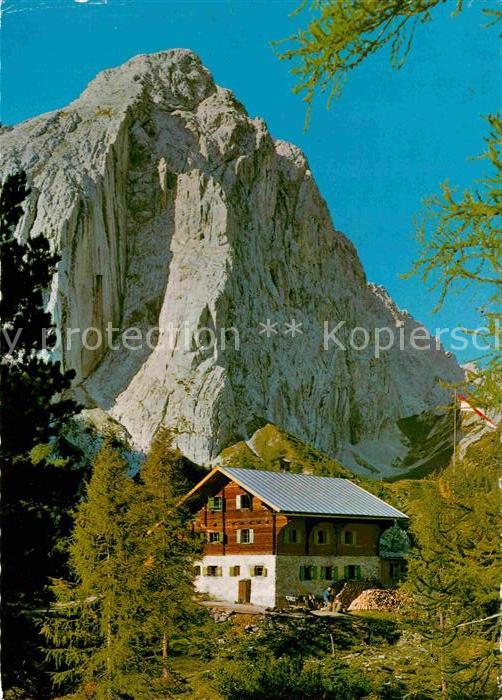 Scharnitz Hallerangerhaus mit Kleinem Lavatscher