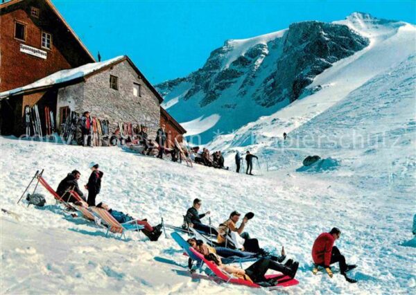Mayrhofen Zillertal Spannaglhaus Berghütte gegen Gefrorene