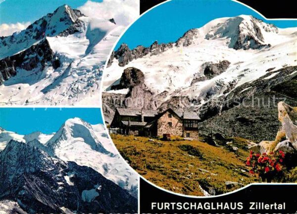 Furtschagelhaus mit Grosser Mösele Thurnerkamp Rossruck