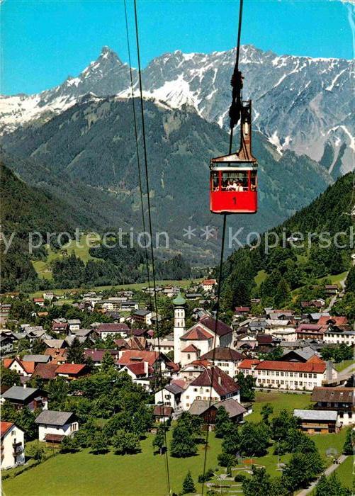 Schruns Vorarlberg gegen Zimba Hochjochbahn Alpenpark Mont