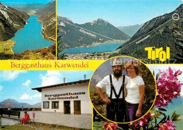 Pertisau Achensee Berggasthaus Karwendel Alpenpanorama