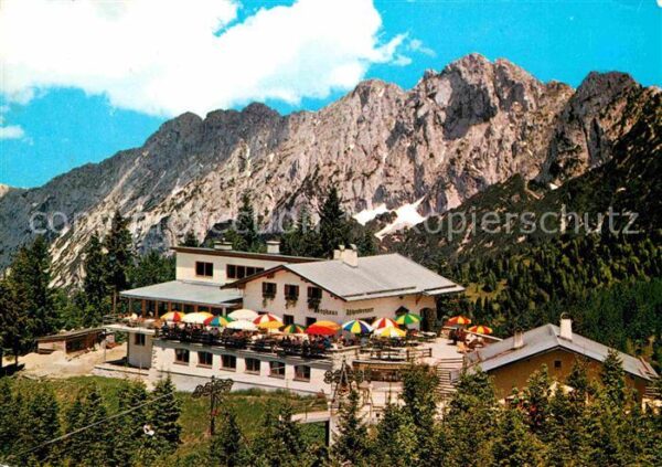 Kufstein Tirol Berghaus Aschenbrenner am Kaiserlift