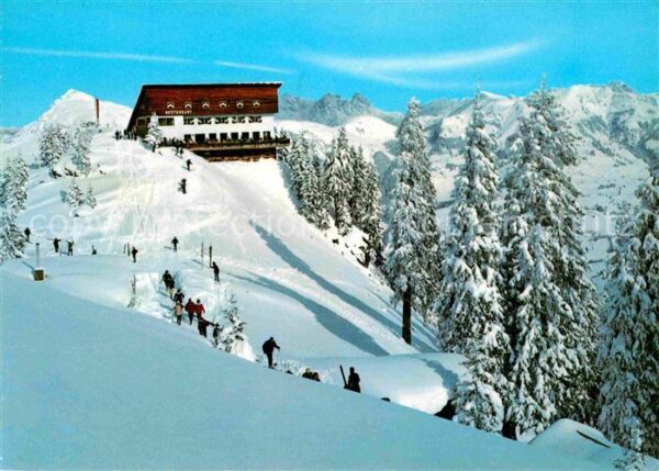 Kitzbuehel Tirol Wintersportplatz Hahnenkamm Bergstation
