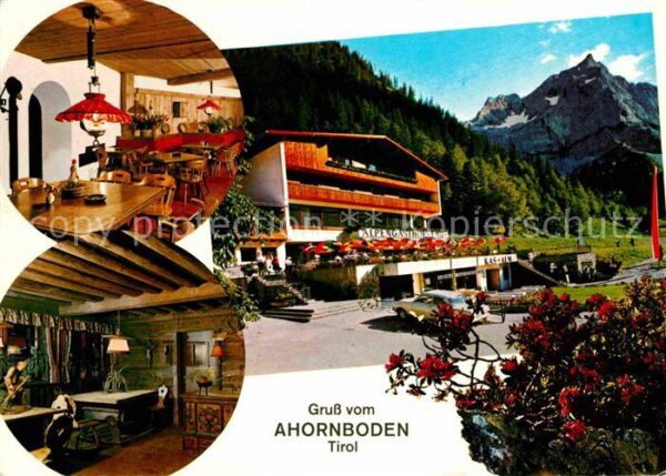 Hinterriss Tirol Alpengasthof Eng am Grossen Ahornboden