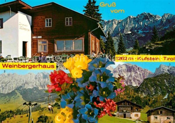 Kufstein Tirol Berghaus Weinberger Wilder Kaiser Kaind