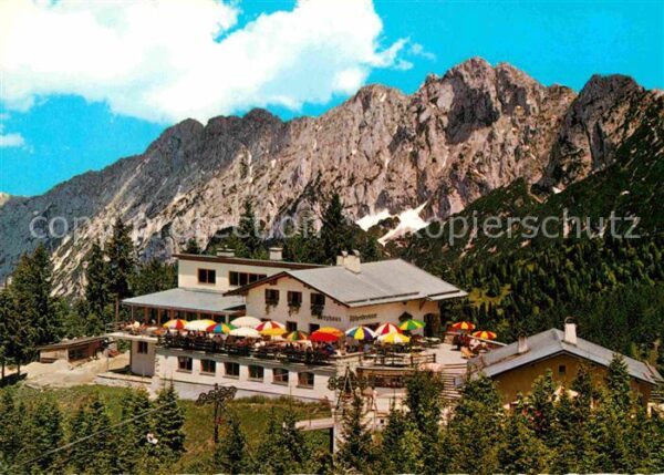 Kufstein Tirol Berghaus Aschenbrenner am Kaiserlift Ka